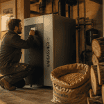 chaudière bois installateur maison moderne