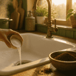 désodorisant canalisation évier bicarbonate marc café