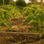 distance entre pieds de tomates sur paillage