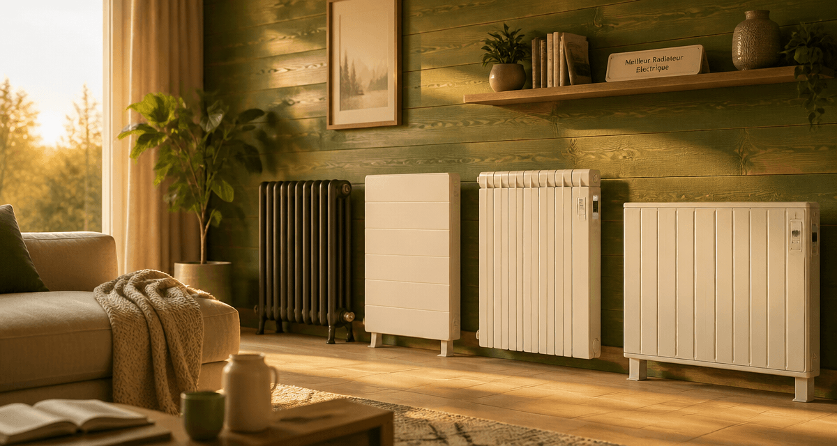 meilleur radiateur electrique différents modèles salon moderne