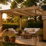 pergola démontable sans autorisation sur terrasse
