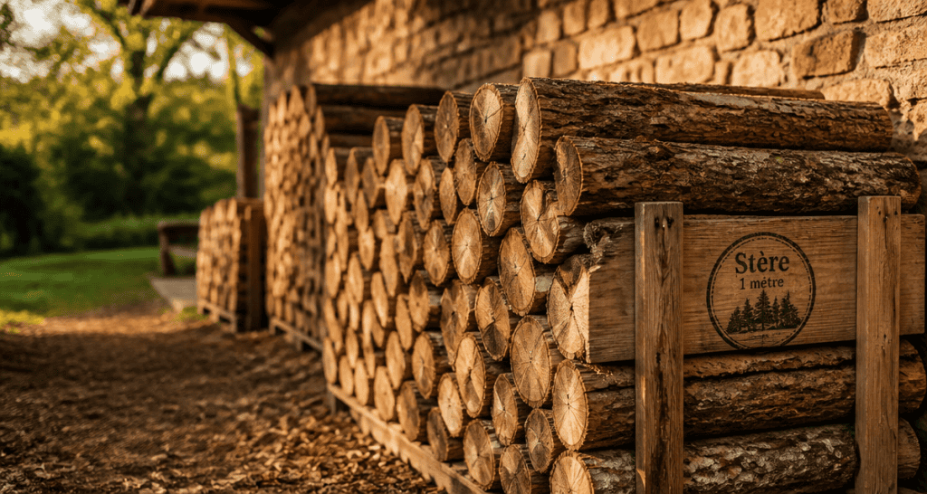prix d un stere de bois en 1metre bûches empilées
