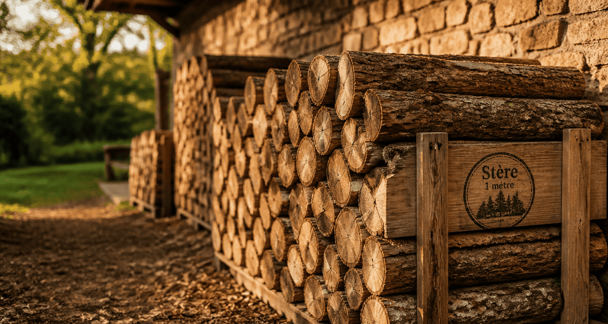 prix d un stere de bois en 1metre bûches empilées