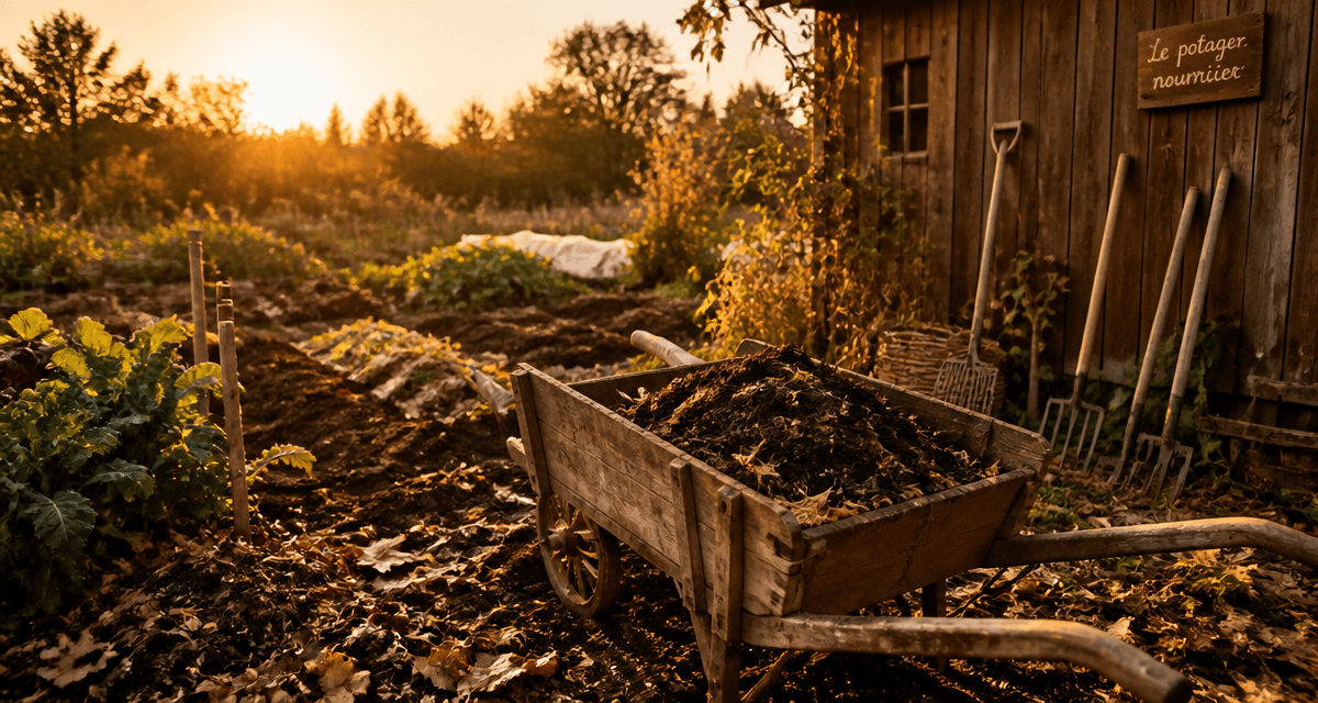 quand mettre du fumier au jardin potager automne