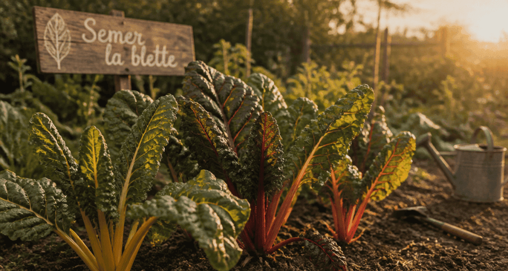 quand planter les blettes en pleine terre blettes multicolores