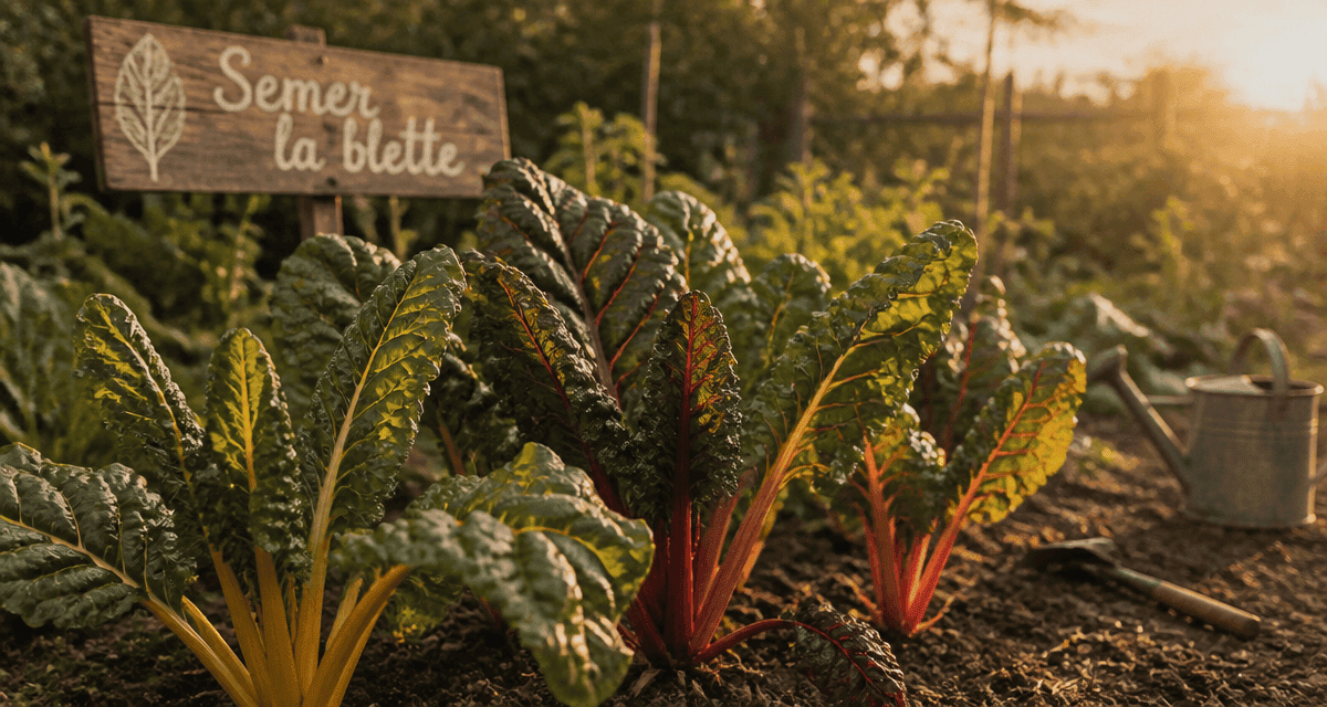 quand planter les blettes en pleine terre blettes multicolores