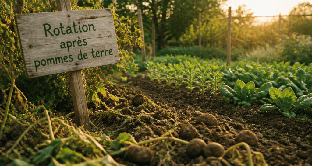 que planter apres les pomme de terre potager