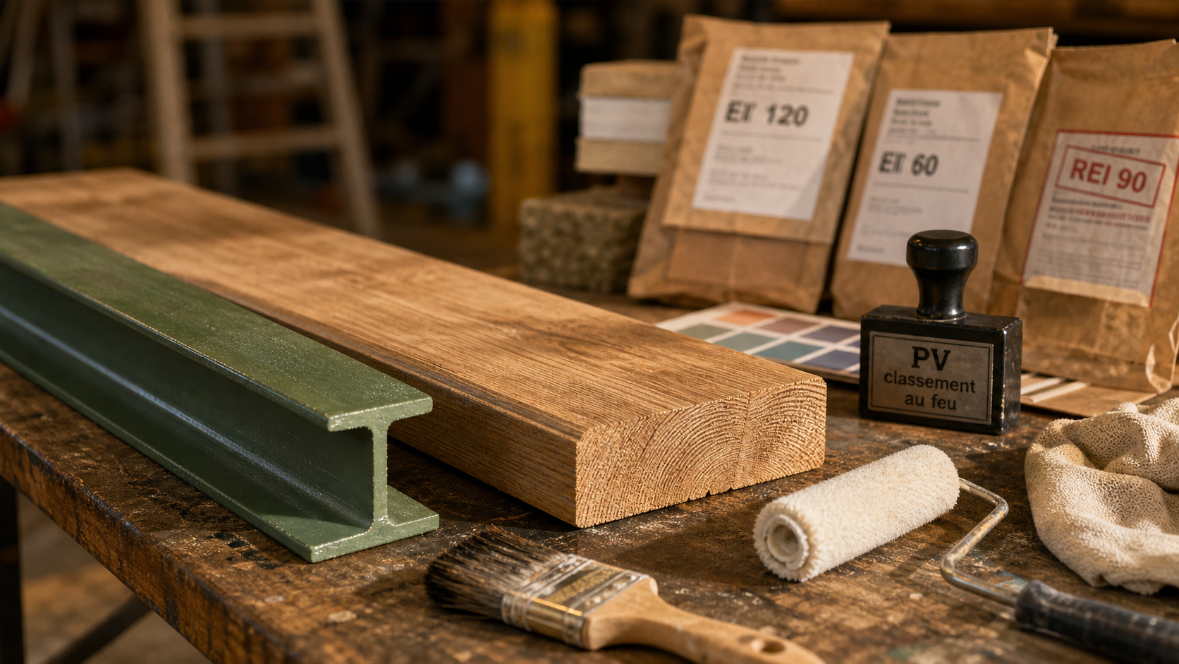 Matériaux ignifuge en atelier : protection passive limite la propagation du feu