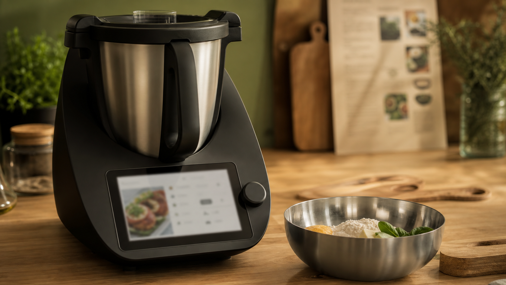 Monsieur Cuisine Connect avis : robot cuiseur Lidl multifonction noir mat