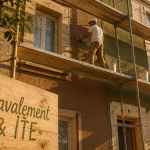 nouvelle loi ravalement de façade échafaudage immeuble