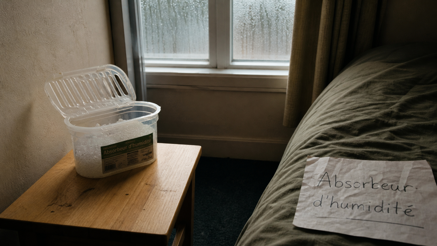 Peut-on mettre un absorbeur d'humidité dans une chambre ? Absorbeur d’humidité en sécurité près du mur