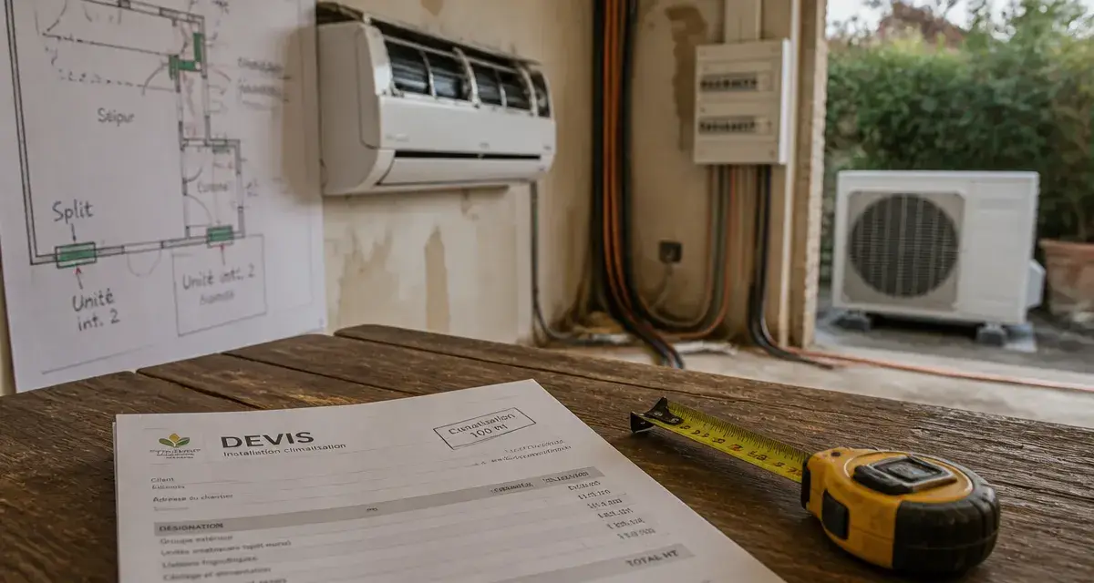 Prix climatisation maison 100m2 : devis et installation clim
