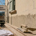 Prix ravalement façade maison 120m2 : enduit frais sur façade