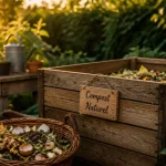 que peut on mettre dans un composteur composteur en bois jardin