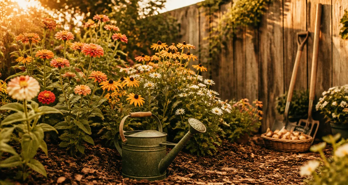 que planter en juillet août fleurs massifs été