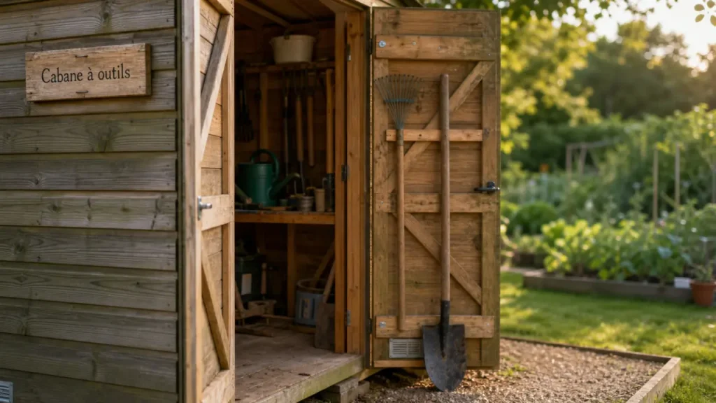 Bois, métal ou résine : quel matériau choisir pour une cabane à outils de jardin ?