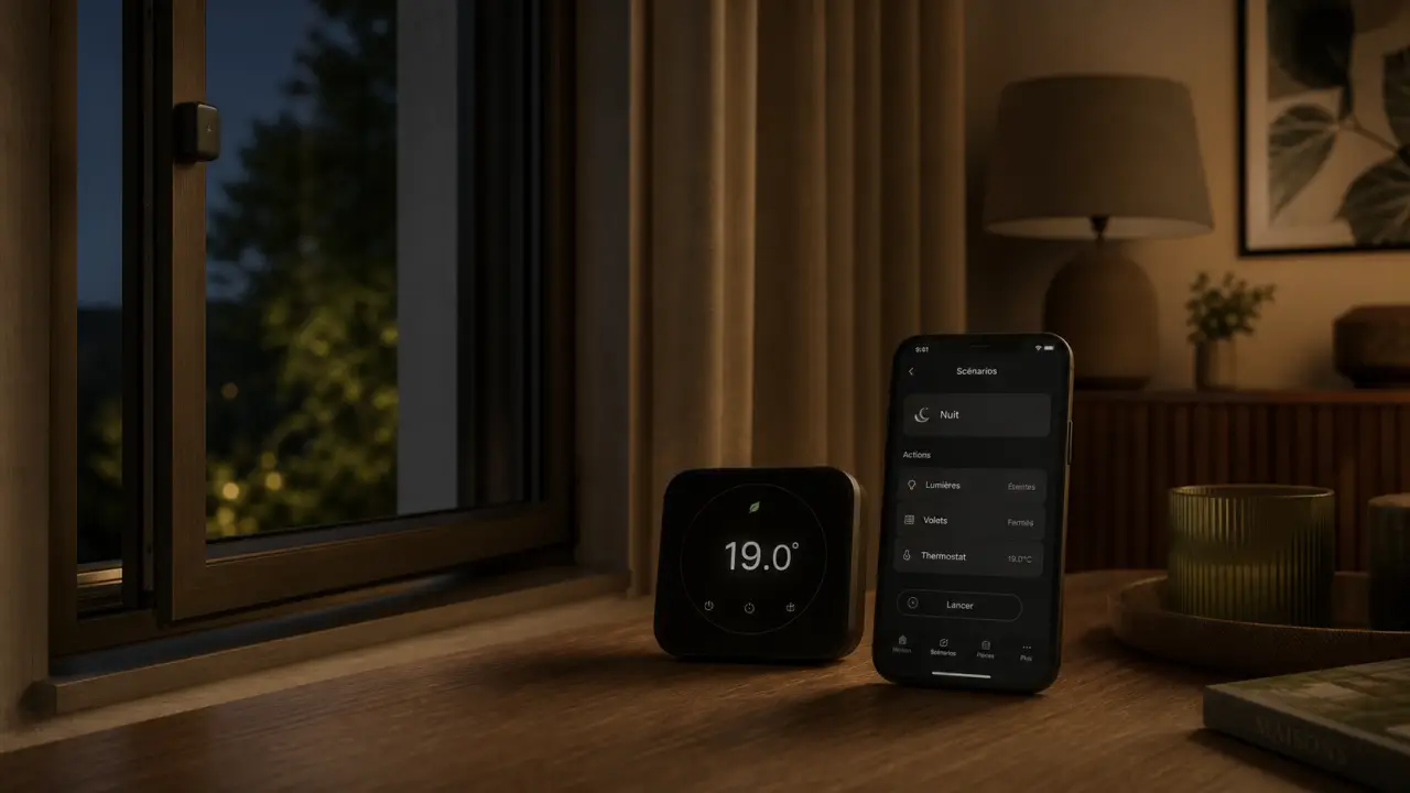 Thermostat connecté pour réduire sa facture d’électricité avec la domotique