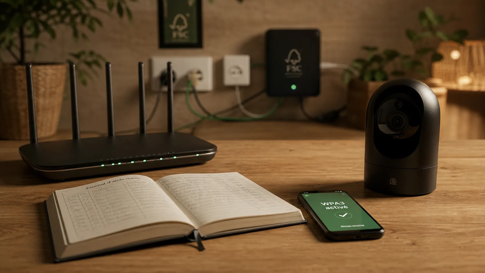 Sécuriser sa maison connectée : WPA3, caméras et réseau invité