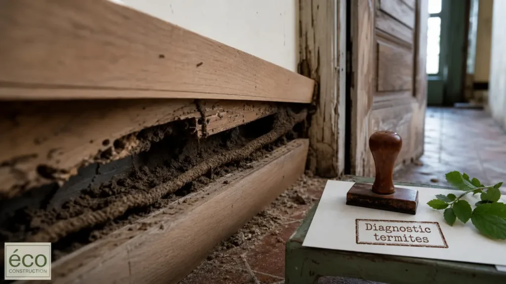 Termite dans une maison : reconnaître les signes, déclarer à la mairie et traiter sans bricolage