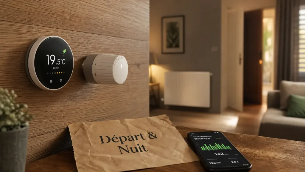 Thermostat connecté pour réduire sa facture d’électricité avec la domotique
