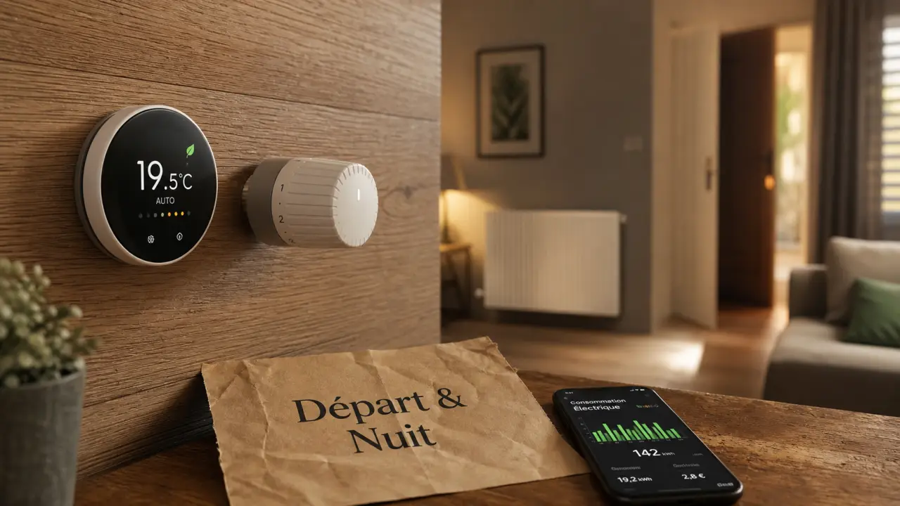 Thermostat connecté pour réduire sa facture d’électricité avec la domotique