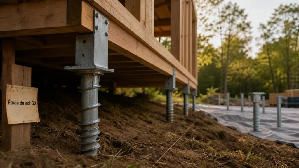 Terrain en pente, sol argileux, zone inondable : la construction sur pilotis en pratique