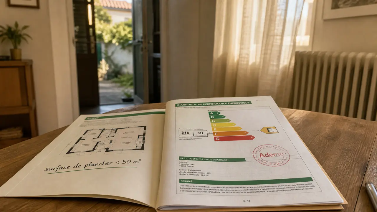 DPE maison moins de 50 m2 : exemption logement indépendant