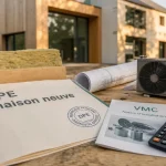 DPE maison neuve : isolation, chauffage et ventilation