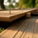 Entretoise bois pour terrasse : ventilation 4 mm, montage et pose