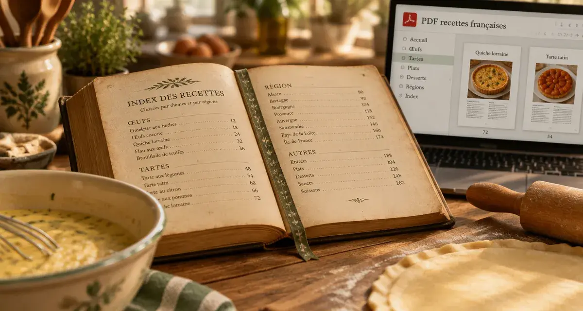 2000 recettes de la cuisine française pdf gratuit : index de recettes}}