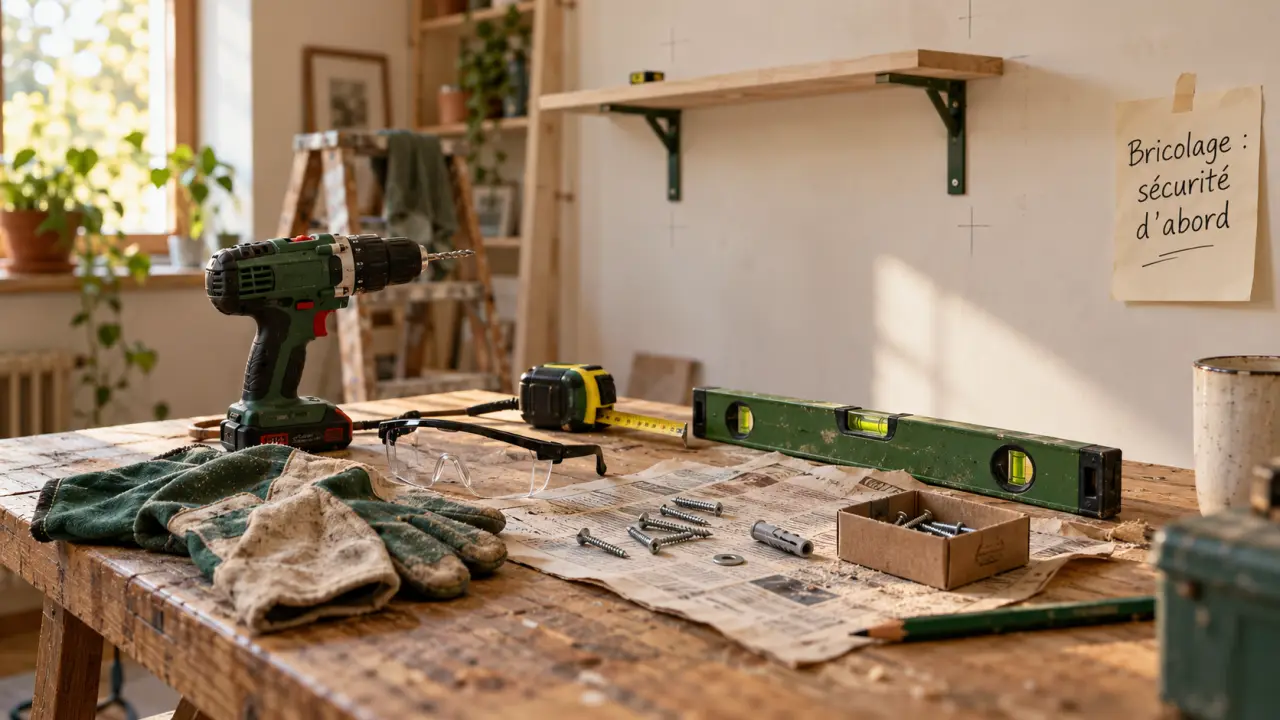 cace maison bricolage : sécurité avant d’acheter des outils