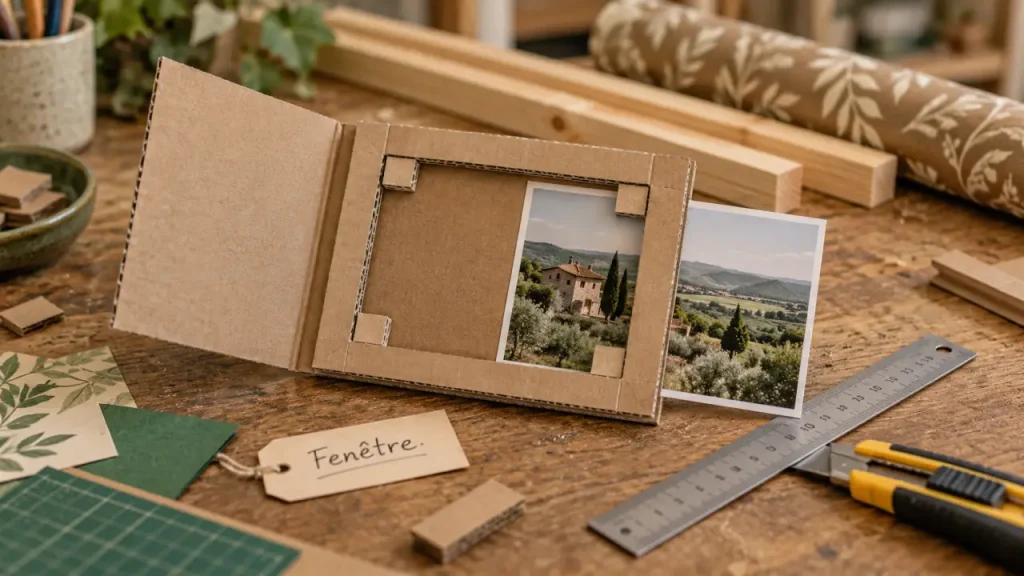 Fabriquer un cadre photo : les bonnes mesures pour le carton et le bois
