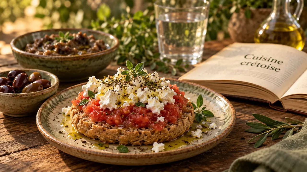 La cuisine crétoise 265 recettes : dakos crétois, olives et huile d’olive